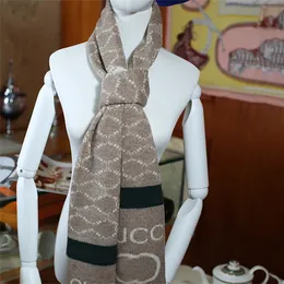 Lenço de inverno feminino cachecol de seda caxemira xale luxo pashmina designer xales envoltório lenço térmico cachecóis quentes envoltório alta qualidade 2310182d