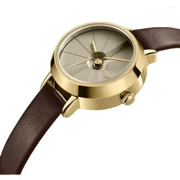 Wristwatches Women's Watch Simple And Compact Student Temperamental Special Interest Light Luxury High-Grade Quartz