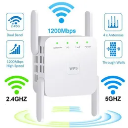 Yönlendiriciler FSU 5G WiFi Tekrarlayıcı WiFi Amplifikatör Genişletici Ağ Booster 1200Mbps Uzun Menzilli Kablosuz Ağ İnternet 231018