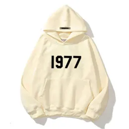 プルオーバーファッションメンズスウェットシャツトラックスーツESS 1977 EssentialHoodies Seaters Men Menshood