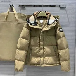 Winter Down Jacket High-End 23SS Ny bröd Bomullskläder Bur Designer Jackor Casual Warm Parka Coat Loose Hooded Coat