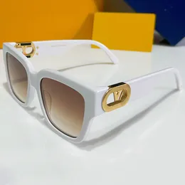 Designer Square Gradient Black And Gold Sunglasses Z1566U