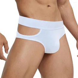 Cuecas de algodão homens briefs roupa interior macio u convexo masculino pênis bolsa confortável calcinha masculina cuecas hombre gota