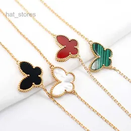 Moda de luxo 18 K ouro doce borboleta designer charme pulseiras para mulheres pulseira pulseira festa de casamento jóias