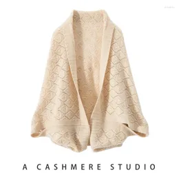 Lenços tricotaram o lenço de cashmere de cashmere monocromático simples moda de outono-inverno quente senhoras casuais de uso duplo