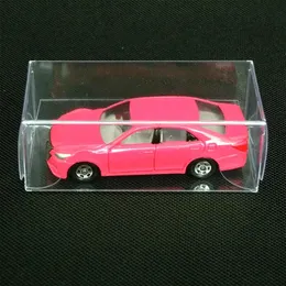 Blocos 20 pçs modelo carro brinquedo caixa de exibição 1/64 transparente para modelos titular caso de armazenamento claro festa decoração presente 231018