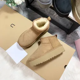 Snow Boots Designer Australia mini platforma butów damskie kapcie