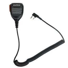 Walkie talkie baofeng 1Watt głośnik wodoodporny mikrofon dla UV-5R BF-888S DM-1701 DM-1801 TYT MD-390 Przenośny Radio 231018