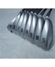 العلامة التجارية Irons 8pcs 425 425 Golf Iron Set Clubs 49SW RSSR Flex Steelgraphite مع غطاء الرأس 2301141917235