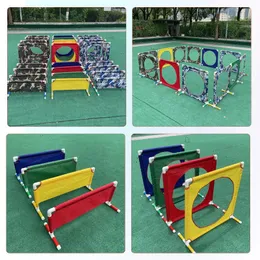 Other Toys Kids Tunnels drills and hurdling obstacle Game Sports Activity Equipment Children Sense System Oxford Fabric PE Pipe 231017