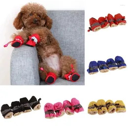 Abbigliamento per cani Scarpe per animali domestici Stivali da pioggia traspiranti con suola morbida Comodi accessori caldi impermeabili antiscivolo