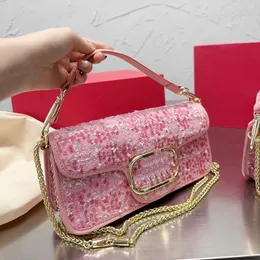 NEUE Luxus-Designer-Taschen Loco Chain Bag Damen Abendtaschen Italien Marke Switches für Glocks Switch Handtaschen Clutch Geldbörse Umhängetasche Modetaschen 231015