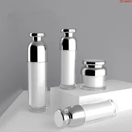 30g 50g akryl kosmetisk krämpaket tomt 100 ml luftlös elegant lotion pump vakuum shea smör emulsion flaskor 20 pcsgoods pbjlu