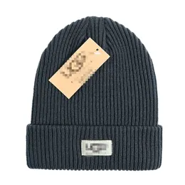 Nouveaux bonnets de luxe de mode designer hiver hommes et femmes design chapeaux en tricot automne bonnet de laine lettre G unisexe bonnet chaud Caps chapeau T-13