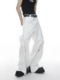 Pantaloni da uomo 27-46 2023 Uomo Donna Abbigliamento Originale Stereoscopico Design strutturale Pantaloni casual Amanti Plus Size Costumi di scena