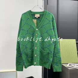 Maglioni da donna Cardigan lavorato a maglia dello stilista tre colori Con sacchetti del opp