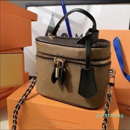 Messenger Bag Mono skórzane pudełko kosmetyczne Kobieta NICB Travel Mycie Case Designers Crossbody Torby