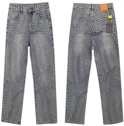 Outono calças de brim masculinas europeias americanas marca de moda de rua homens de alta qualidade jeans fino designer jeans calças lápis