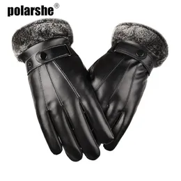 Five Fingers Gloves Winter Gloves Woman Leather Keep Warm Driving Cycling Snowboard Outdoor Sport Gloves Guantes Invierno guantes 231017