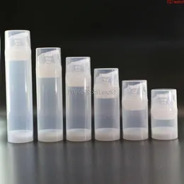 透明なクリアエッセンスポンプローションクリームシャンプーバスのためのプラスチックエアレスボトル空の化粧品コンテナパッケージ100pcsgoods vpfuk