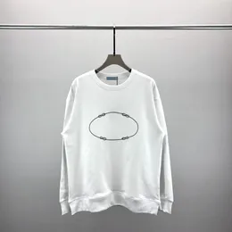 Herr designer värme tröjor grundläggande vanlig pullover jumper klassisk crewneck tröja brev p grafik