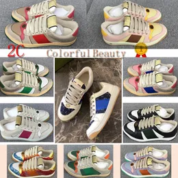 Çeşitli Ayakkabı Lovelight Screener Loafer Ayakkabı Gussie Bayan Erkekler Kristal Kadın Eğitmenleri Spor ayakkabıları marka tasarımcısı atripted kirli deri serin zapato boyutu EUR 36-44
