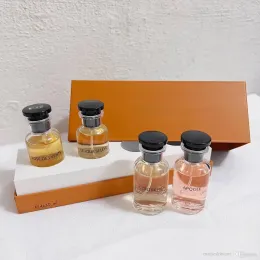 Colônia Designer Perfume 30ml * 4 Gift Set Rose Des Vents Le Jour Se Leve Contre Moi Apogee Fragrância para Mulheres Lady Elegante e Charmoso Parf