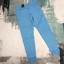 Red Blue Tech Sport Pants Space Cotton Byxor Män