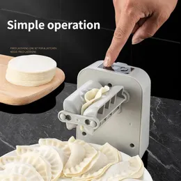 Rullande stift konditorier Automatisk elektrisk dumpling maker maskin dumpling mögel pressande dumpling hud mögel automatiska tillbehör köksverktyg 231018