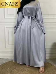 Plus storlek klänningar muslimska turkiska abayas jalabiyat kvinnor ramadan kläder marockanska kaftan party maxi klänning arabisk kaftan satin kvinnlig klänning 231018