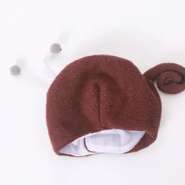 Dog Apparel Headgear Easy-wearing Pet Universal Dress Up Adorable Lovely Snail Shape Cat Cross-dressing Hat