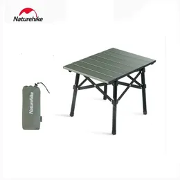 CAMP FURNICE PORTABLE MINI TABLE Ultralight Outdoor Camping Aluminium Alloy Folding Table Picnic Barbecue Desk 231018