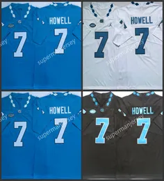 2023 NCAA North Carolina Tar Heels Football Jersey 7 Sam Howell Roupas bonitas