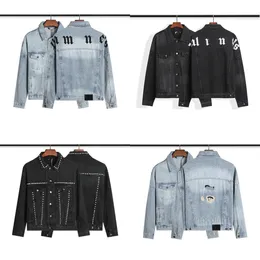 Men's Jackets Designer Fashion Men Pa Jacket Denim Coat Winter Fall High Quality Baseball Slim Styling Palm Women Trench