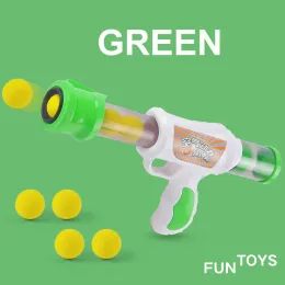 Children Air Soft Gun Toy Pistol Manual Plastic Dart Blaster Shooting Model with Soft Bullets for Kids Outdoor Games Gifts