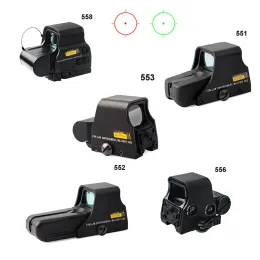 Tactical 551 552 553 556 558 Collimator Holographic Sight Riflescope Red Dot Optic Reflex Sight Airsoft Scope 20mm Rail