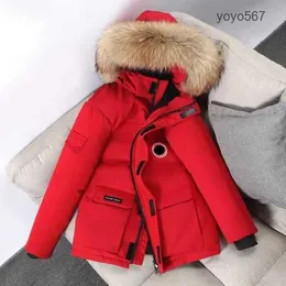 Herren-Daunenparkas, Herren-Daunenparkas, Jacken, Winter-Arbeitskleidung, Jacke, Outdoor, verdickt, modisch, warm halten, Paar, Live-Übertragung, Canadian Goose Coat, Goode 9ILN