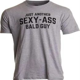 Camisetas masculinas apenas mais um cara careca sexy engraçado pai marido avô