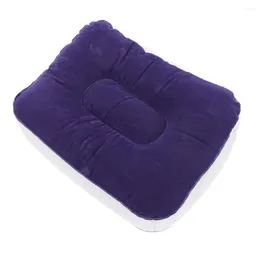 Pillow PVC Air Travel Inflatable Foot Relax Office Footrest Pad Stool