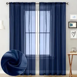 Curtain Draperies Sheer Valance Drape Shutter Screening Through Room Darkening Window For Bedroom