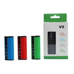 Beleaf Pen Mod V5 Battery 500mAh VV Variable Voltages 510 Thread Preheating Magnetic Connection For Thick Oil Carts
