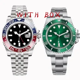 Reloj Watches High Quality 40MM 904L Aaa Ceramic Bezel No Date Sub Watches Automatic Mechanical Movement Luminous Sapphire Fashion