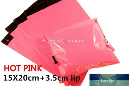 도매 도매 핑크 립 립 공동 배출 된 멀티 레이어 셀프 씰 폴리 메일러 가방 봉투 품질