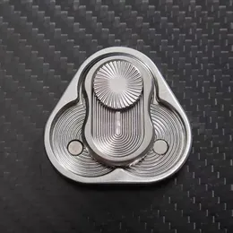 Spinning Top Skull Poker Estilo Magnético Push Slider Metal Antistress Hand Spinner Adulto Anti-Stress Spinning Stress Reliever EDC Fidget Brinquedos 231018