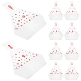 Storage Bottles 50 Pcs Easy Tear Wrapper Bags Triangle Onigiri Wrappers Packaging Wrapping Paper Bulk Packing Mold Decoration