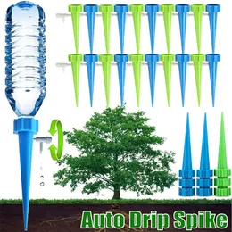 Watering Equipments Auto Adjustable Drip Spike Water Bottle Irrigation System Self Dripper Automatic Device Indoor Plant Flower Greenhouse Garden 231019