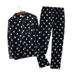 100% algodão sexy estrelas conjuntos de pijamas homens pijamas outono inverno masculino pijamas hombre masculino bonito dos desenhos animados pijamas setsLY191112301x