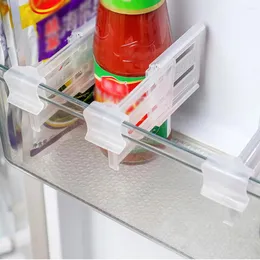 Küche Lagerung 1 PCS Kühlschrank Raum Partition Seite Tür Box Separator Organizer Teiler Schiene Klassifiziert Zubehör