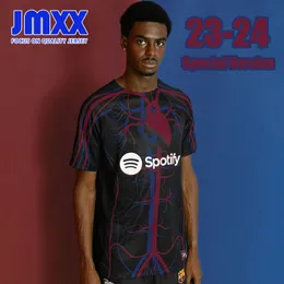 JMXX 23-24 Barcelona Special Soccer Jerseys Patta Rolling Rosalia Drake 0v0 Stone Mens Uniforms Jersey Man Football Shirt 2023 2024 Fan Version