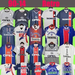 rotro Soccer Jerseys Psges Maillots Style Football Style Paris 90 91 92 93 94 95 96 97 98 99 00 01 02 03 12 13 Vintage onifor